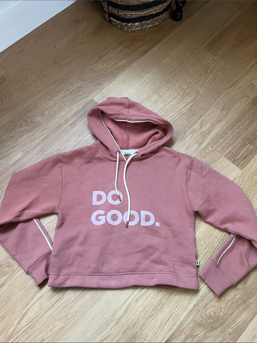 Cotopaxi Women’s Do Good Organic Cropped Sweatshirt- earthen size XS